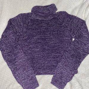 🌞Super Cute Knitted Cropped Turtleneck